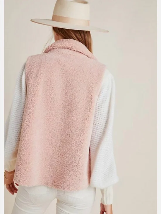 Anthropologie - Norla Canada Sherpa Vest - Picture 2 of 3